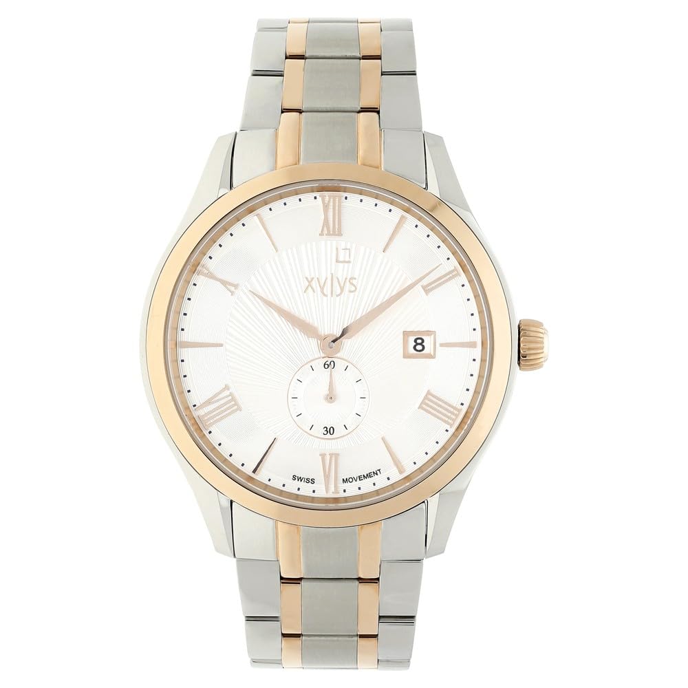 Xylys Analog Silver Dial Men's Watch